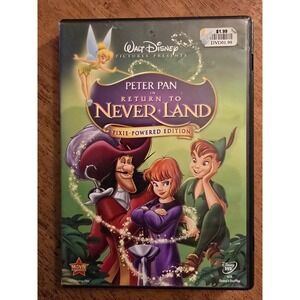 Peter Pan: Return to Never Land (DVD, 2002), Fair Condition